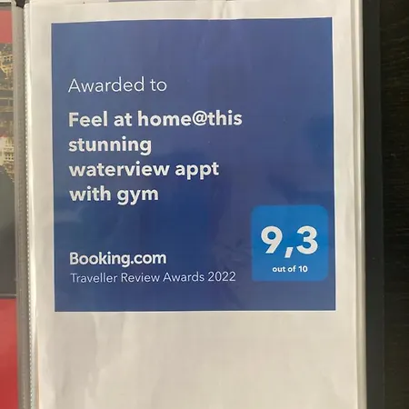 Feel At At This Homeawayfromhome Appt With A Stunning Water Canal View And Gym Apartman Gent
